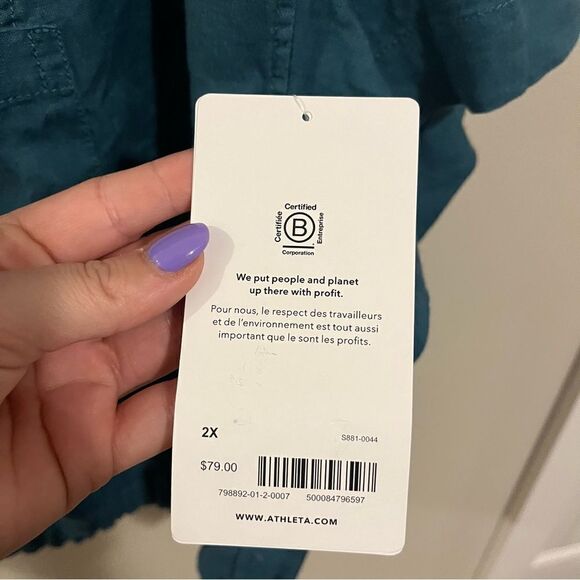 Athleta Playa Linen Tie Top - Picture 16 of 16
